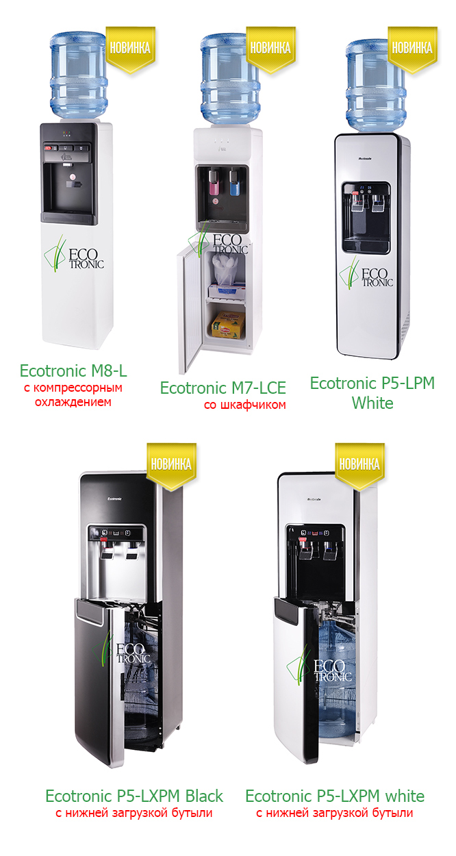 Новые модели Ecotronic M7, M8, P5
