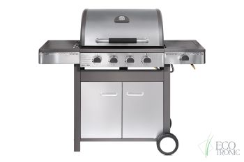 Гриль газовый GM2-204T+1-SS ― ООО "Экосистемс" питьевое оборудование Ecotronic: кулеры, пурифайеры, тиабары, фильтры