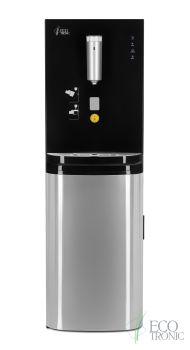 Кулер Ecotronic T10-LXE UV black-SS ― ООО "Экосистемс" питьевое оборудование Ecotronic: кулеры, пурифайеры, тиабары, фильтры