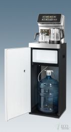 Кулер с чайным столиком Тиабар Ecotronic TB15-LER silver